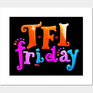 TFI Friday (original logo) Posters and Art